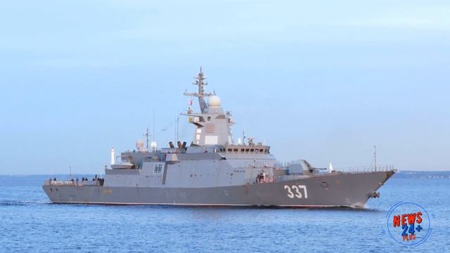 Корвет «Гремящий» как и все суда проекта 20385 – это настоящий морской боец смотреть онлайн