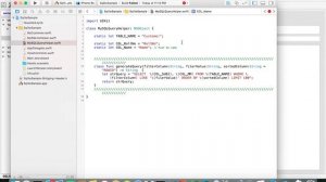 Wk 11 B - Using SQlite DB file in XCode project