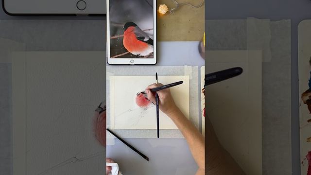 Акварельный мастер-класс Наталии Чеботаревой смотреть онлайн