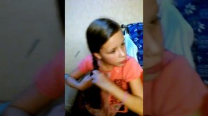 Как заплести простую  косу .