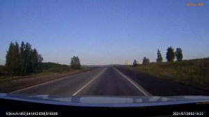 Трасса Сибай  - Баймак Башкортостан на машине июль 2021г