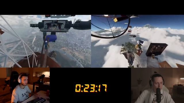 КТО БЫСТРЕЕ ДОЙДЕТ ДО ФИНИША ПОЛУЧИТ 1 МЛН КОРЕШ VS FRAME TAMER в ONLY UP смотреть онлайн