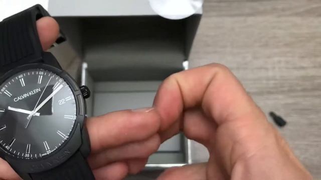 Calvin Klein Evidence Quartz Black Dial Men's Watch K8R114D1 (Unboxing) @UnboxWatches смотреть онлайн