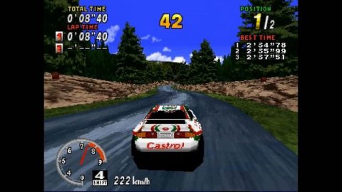 Sega Rally on Sega Saturn - Retro Review