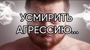 УСМИРИТЬ АГРЕССИЮ...ДЛЯ ВСЕХ...