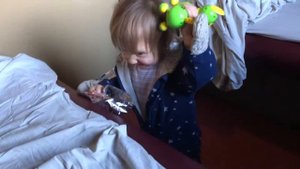 В поезде с ребенком. Один день из жизни лялечки