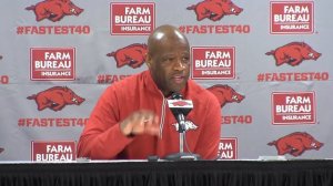 Mike Anderson previews Senior Night game against Auburn