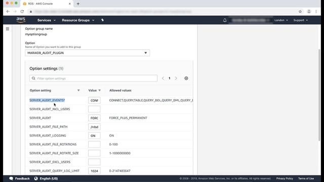How do I enable Audit logging for Amazon RDS MariaDB or MySQL and publish the logs to CloudWatch? смотреть онлайн