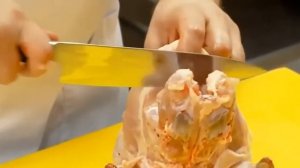 Приготовление полуфабриката котлеты по-Киевски