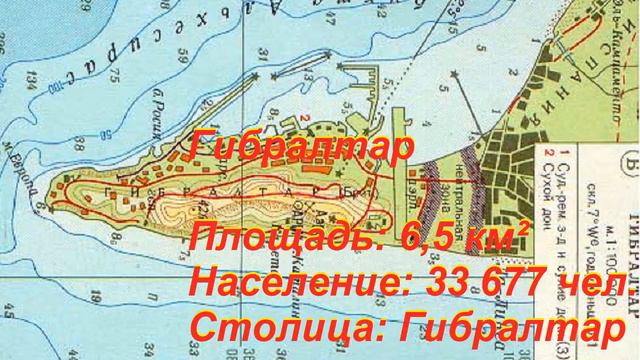 Самые маленькие страны по населению.