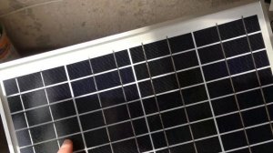 Распаковка солнечной панели батареи на 10 ватт и солнечного контроллера на 40 А с сайта Джум.