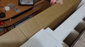 Распаковываю наш новый огромный телевизор??? LG OLED65B1RLA