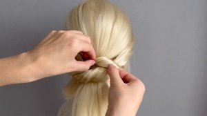 ПРАЗДНИЧНЫЙ ПУЧОК НА КОРОТКИЕ ВОЛОСЫ!