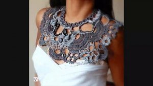 Вязаный декор одежды крючком. Добавляем «изюминку» в летние вещи 2022