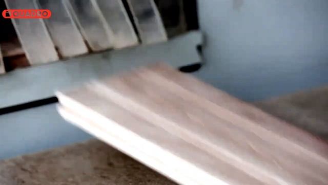 Производство паркета на четырехстороннем продольно фрезерном станке QUADRO 523