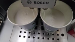 Bosch TES 60321 RW работа кофемашины