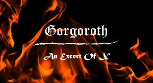 Gorgoroth - An Excerpt Of X (Guitar Cover)