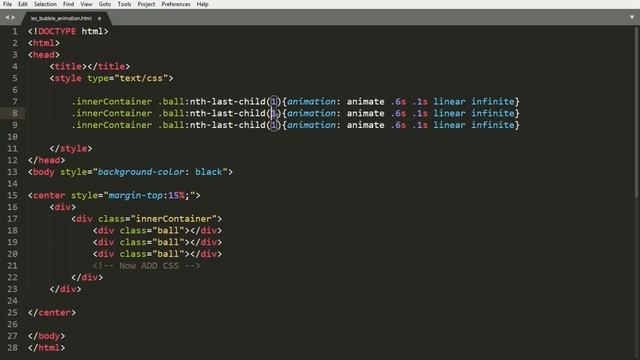 LOADING ANIMATION USING HTML AND CSS | NO JAVASCRIPT