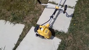 КУПИЛ новый триммер HUTER GGТ2500Т и сразу касяк.
