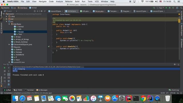Java для начинающих. Урок 26: Интерфейсы