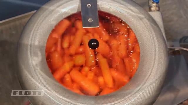 Универсальная промышленная овощечистка.