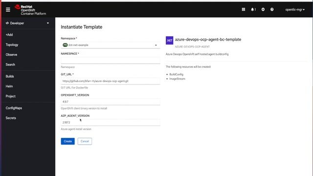 Connecting Azure DevOps and OpenShift - 3rd Pattern - Self Hosted Agent смотреть онлайн