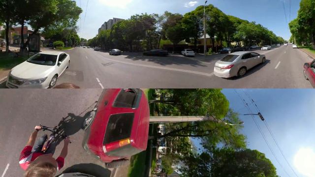 Велопоездка по Алматы. 360 градусов. Часть 4/9 смотреть онлайн