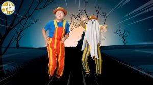Big Ghost Go Away | Halloween song for Kids | Tigi Boo