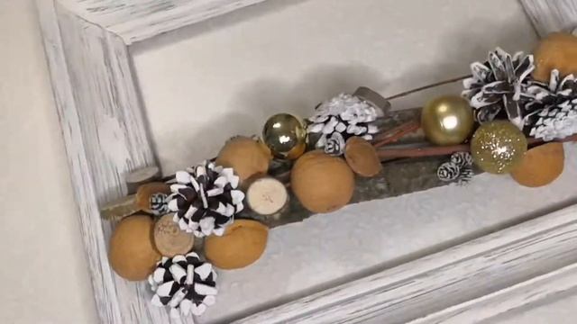 Мастер-класс новогодний декор из природных материалов смотреть онлайн