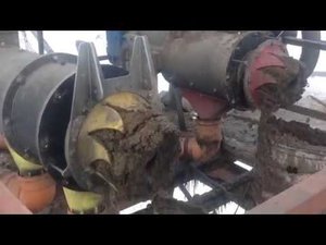 Сепарация навоза на сепараторах SEPCOM / Pig manure separation on SEPCOM in winter time