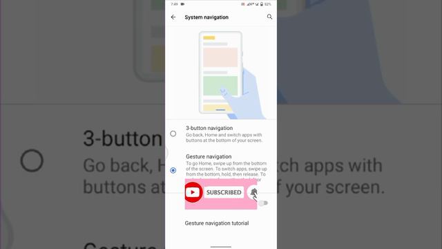 How To Enable Three-Button Navigation Menu/ Back Button In Android/ Disable Gesture Navigation смотреть онлайн