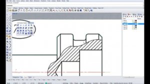 моделирование простейшей детали в Rhinoceros