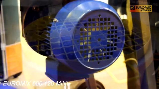 ВЫСТАВКА ЦЕМЕНТ БЕТОН СУХИЕ СМЕСИ-2018 | Растворосмеситель роторного типа EUROMIX 600.120 MINI смотреть онлайн