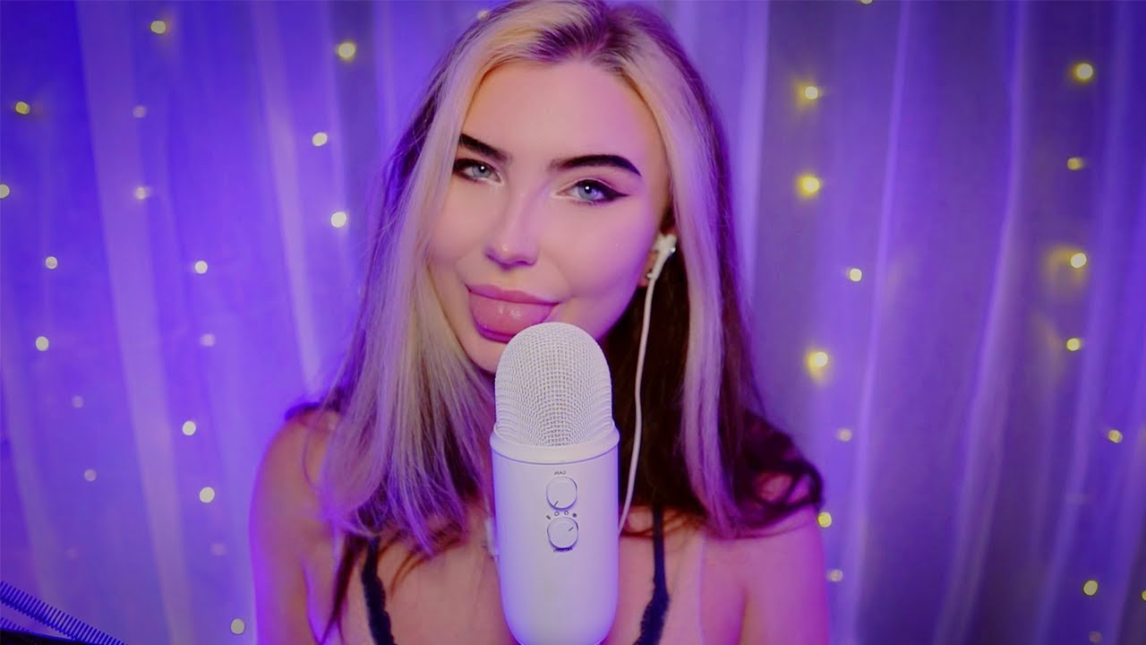 ASMR Быстрые звуки изо рта Йети на 100% чувствительности - Агрессивное подрагивание языка и интенсив