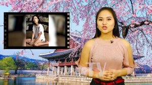 Арбактар менен сүйлөшкөн окуучу кыз. “Токкебидеги” Чжи Ын Так