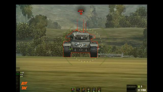 Пробитие, ИС-3 по Caemarvon