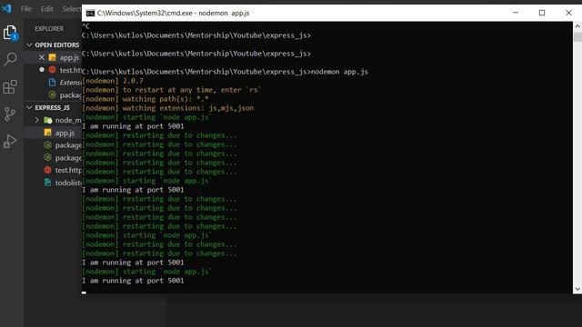 BASIC Express JS Crash Course
