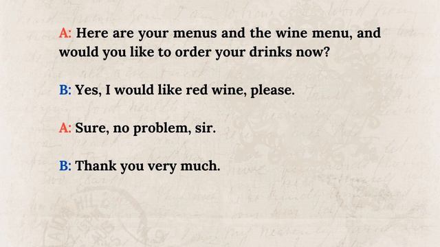 Диалоги на английском 19# At the restaurant смотреть онлайн