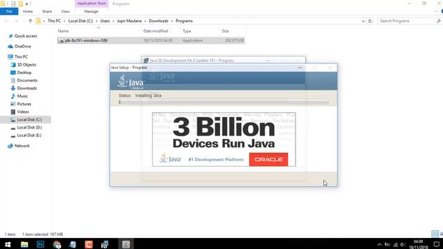 Cara Instal Java JDK di Windows 10 | Reskin #1 смотреть онлайн