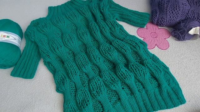 ДВА ИЗДЕЛИЯ СВЯЗАЛА ОДНИМ И ТЕМ ЖЕ УЗОРОМ ХЛОПОК И ПОЛУШЕРСТЬ. А КАК ЖЕ ОНИ СМОТРЯТСЯ ПО-РАЗНОМУ смотреть онлайн