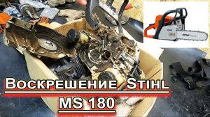 Убитый Stihl MS 180