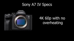 More Sony A7 IV Specs : 15 Stops DR, Same a7S III Body & Heat Sink || Sony a7 IV Rumored Specs