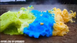 Пена из газировки