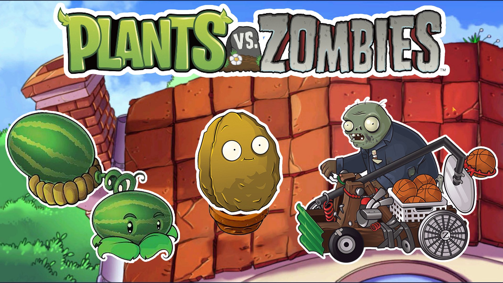 Растения против Зомби Крыша| Plants vs Zombies Last Stand Roof