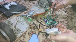 Плата из гироскутера. радиоуправление одной рукой на esp8266