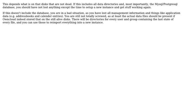 Owncloud disk crashed, data is safe, how to set up a new server (3 Solutions!!) смотреть онлайн