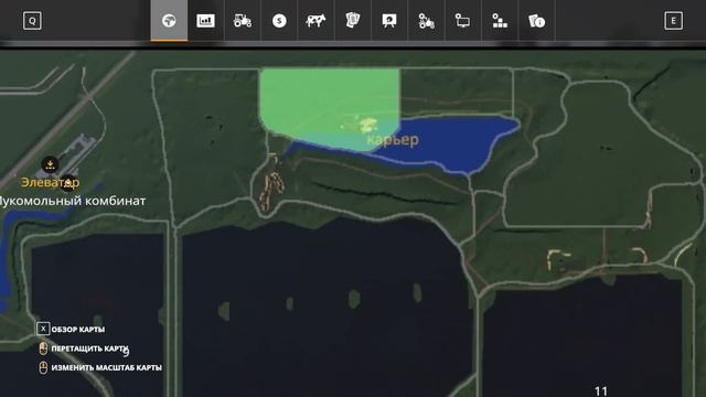 Карта "СОВХОЗ РАССВЕТ" Farming Simulator 19. Адекватный обзор.