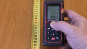 Точность измерения китайской лазерной рулетки SW-E50/RZ50 с AliExpress.