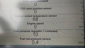 Шевроле Каптива 2,2 дизель. Падение давления в рампе после выключения зажигания