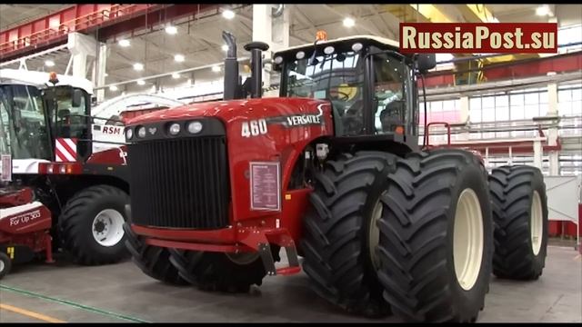 Конкуренты, трепещите! В России началось строительство огромного тракторного завода смотреть онлайн